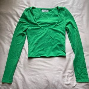 Aritzia Babaton Contour Scoop-neck Longsleeve